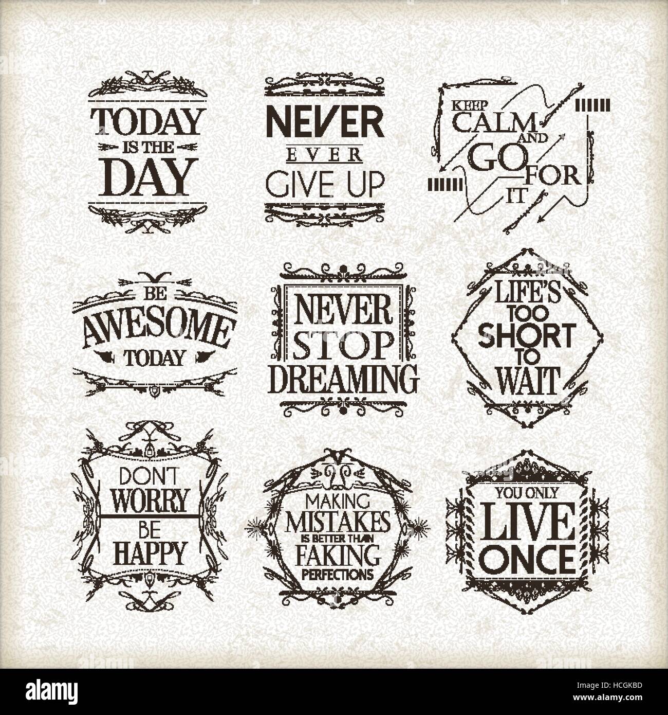 Positive quotes hi-res stock photography and images - Alamy