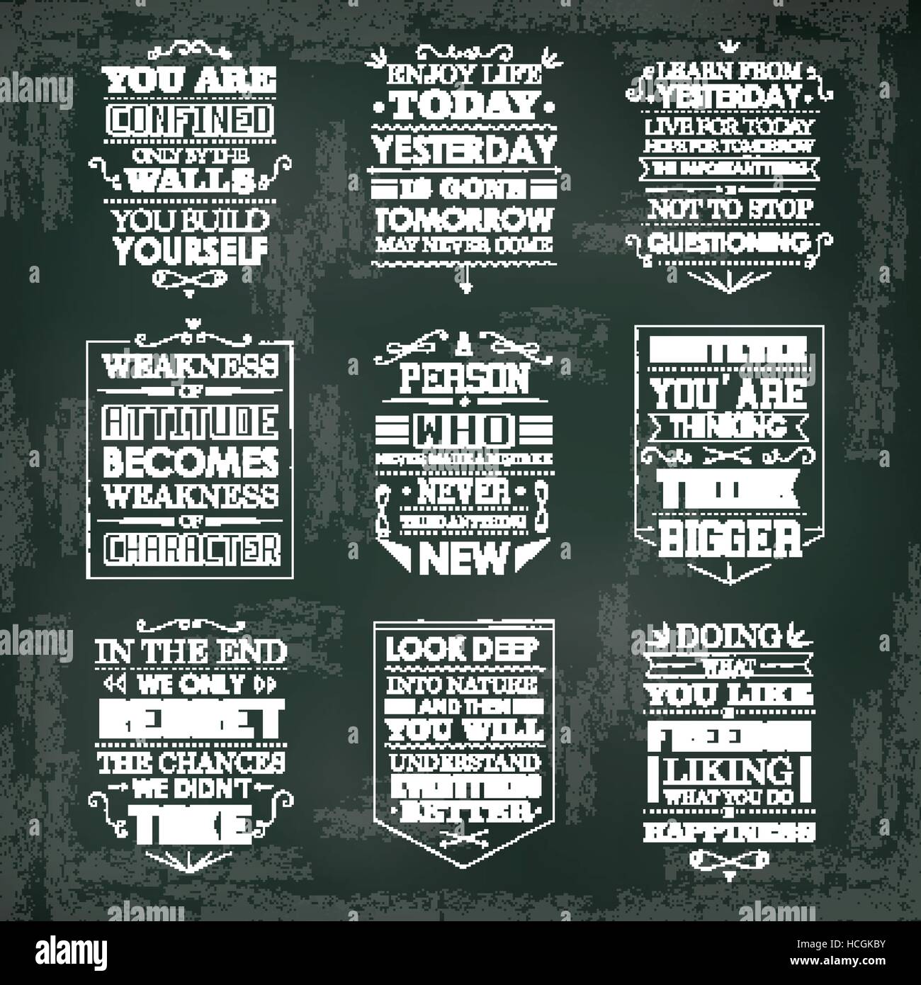 Positive quotes hi-res stock photography and images - Alamy