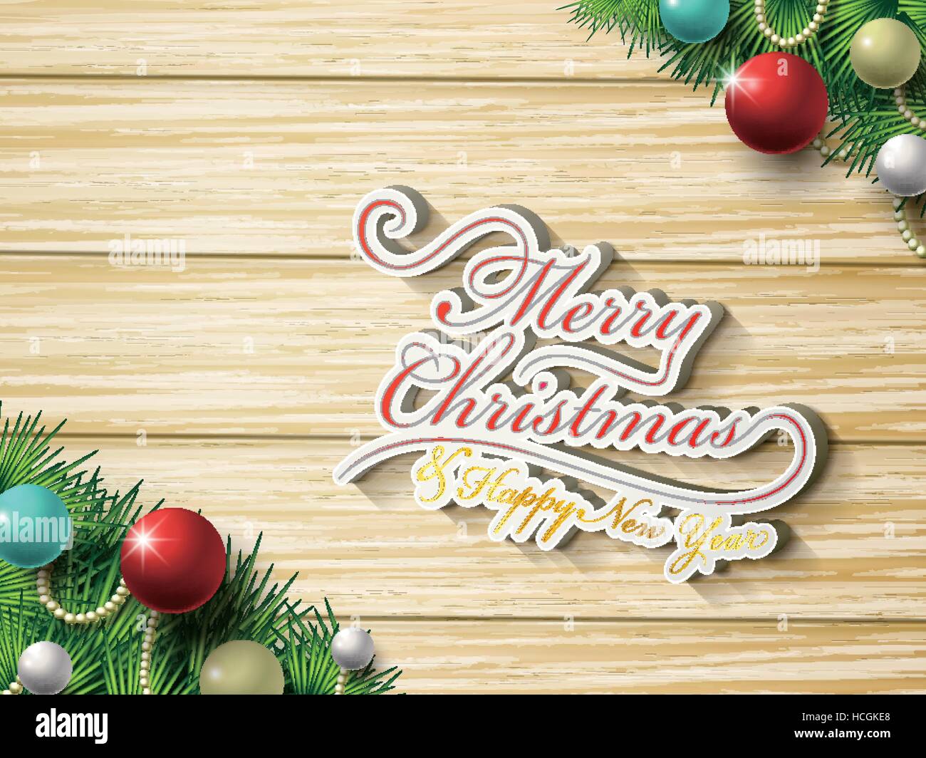 Table of decorations Stock Vector Images Alamy