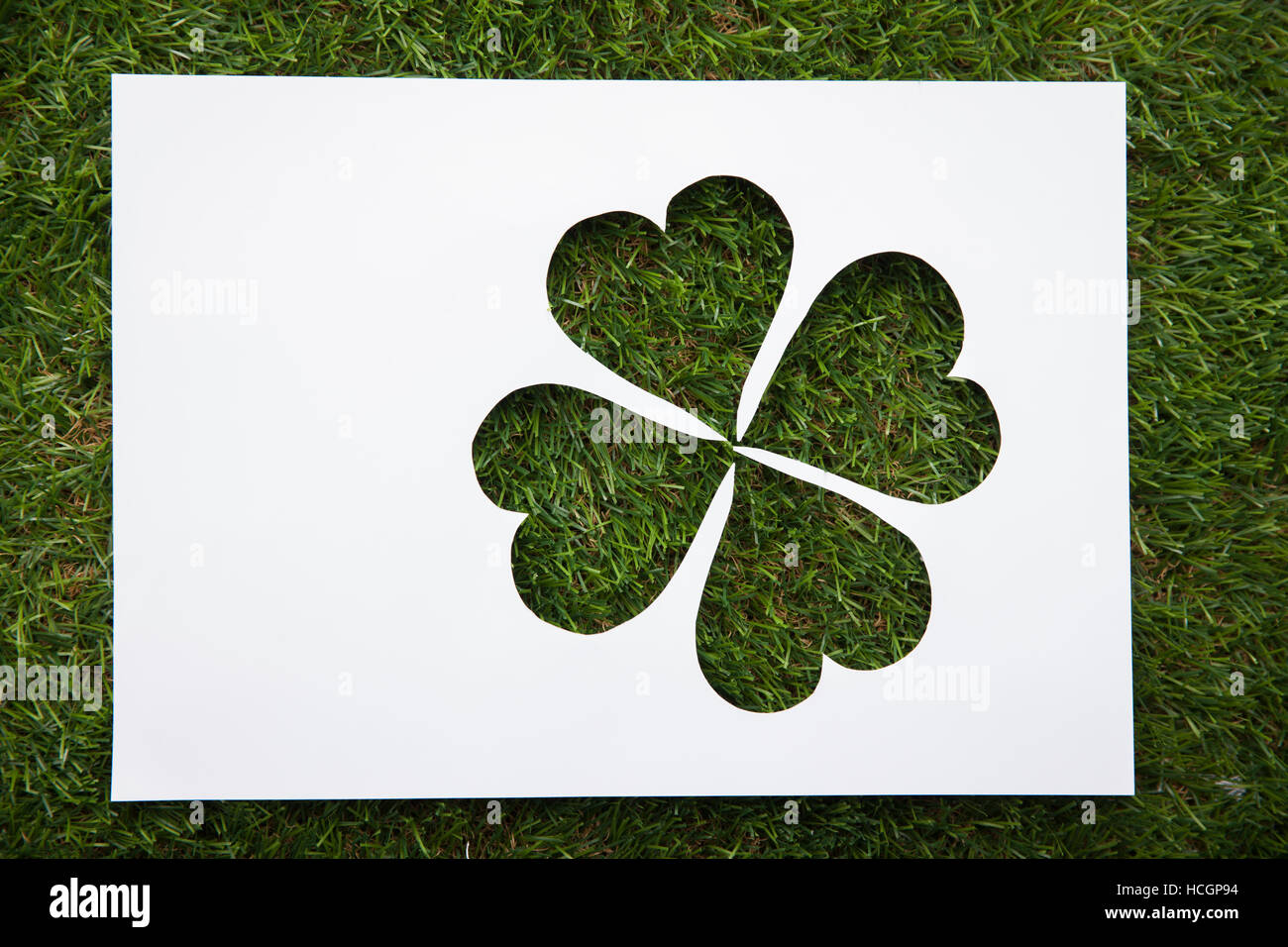 Copy space four leaf hi-res stock photography and images - Alamy
