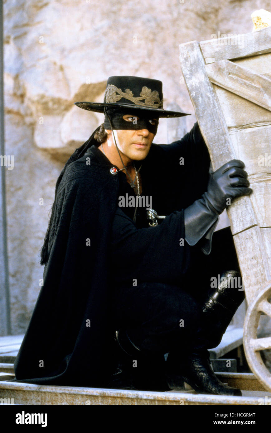 THE MASK OF ZORRO, Antonio Banderas, 1998, (c) Columbia/courtesy Everett Collection Stock Photo