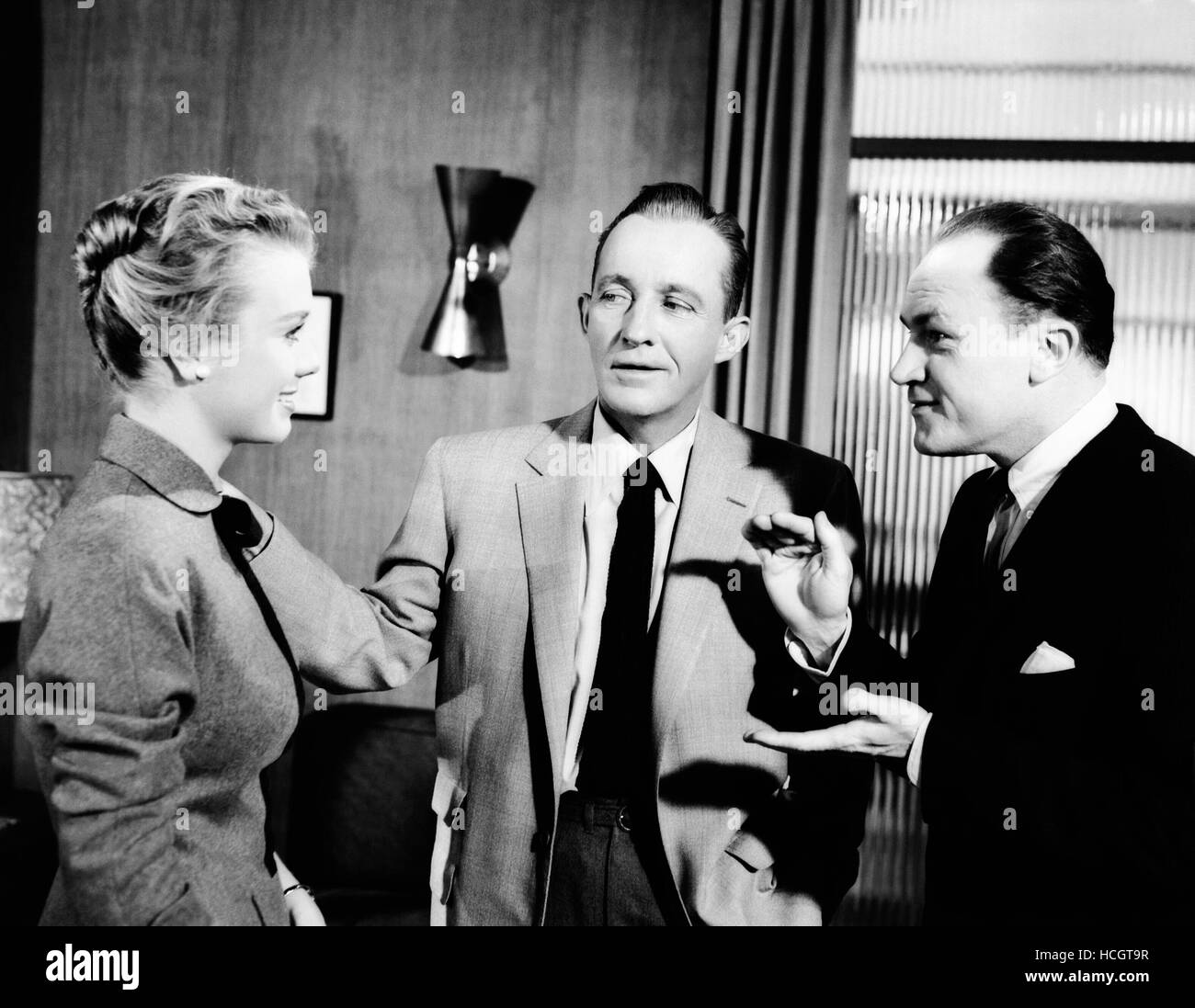 Man On Fire Inger Stevens Bing Crosby E G Marshall 1957 Stock