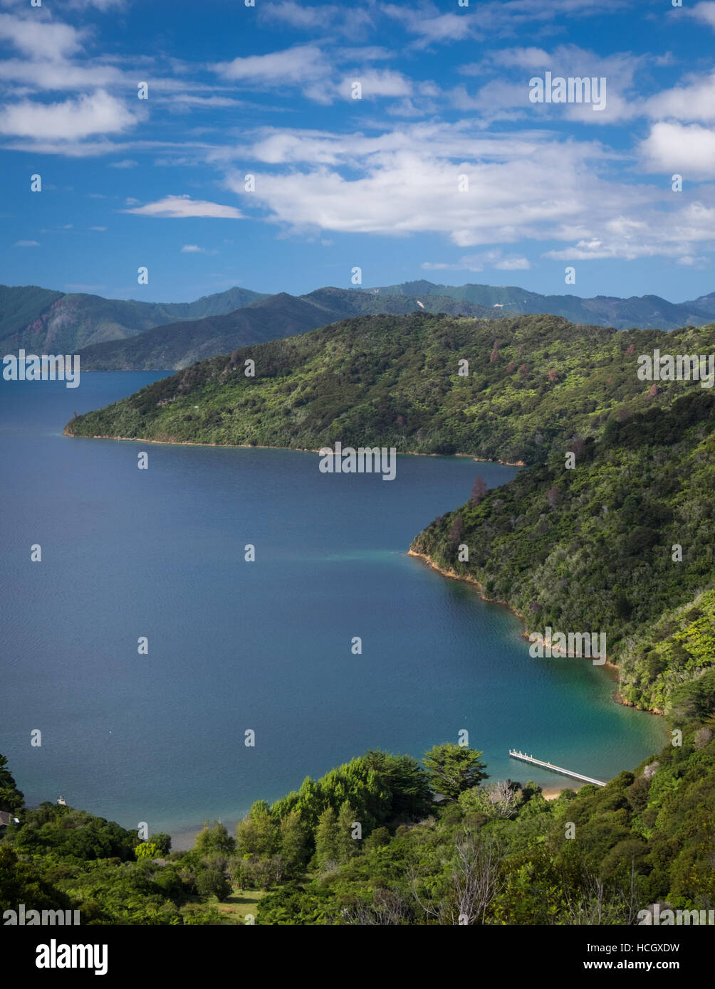 Marlborough Sounds, New Zealand Stock Photo Alamy