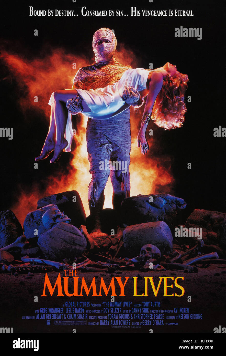 THE MUMMY LIVES, US poster art, 1993. ©Cannon Pictures/courtesy Everett