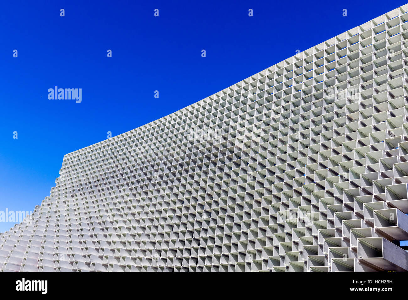 London, UK - October 3, 2016 - The Serpentine Gallery summer pavilion, designed by Danish architects Bjarke Ingels. Stock Photo