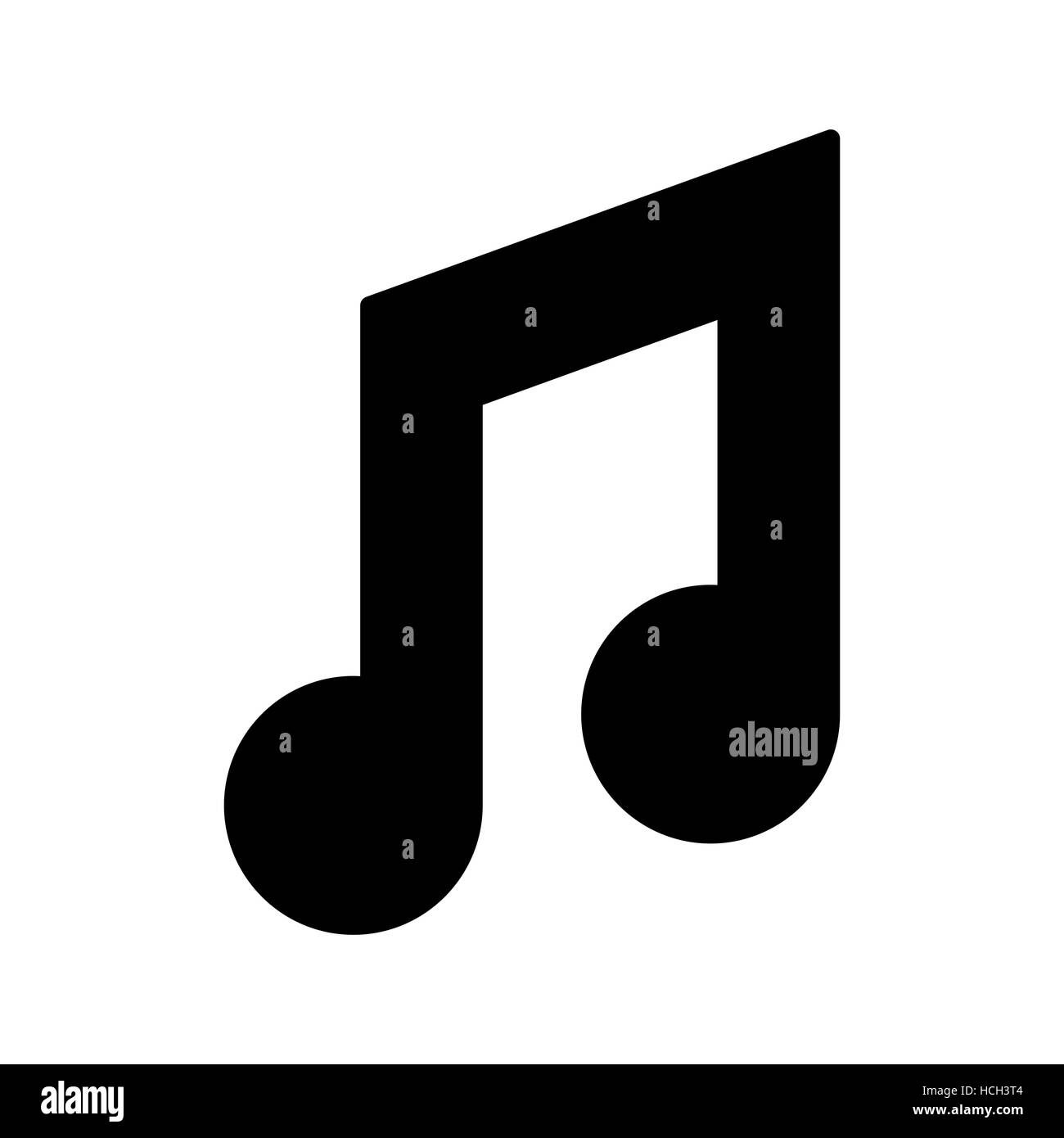 Music note symbol Stock Photo Alamy