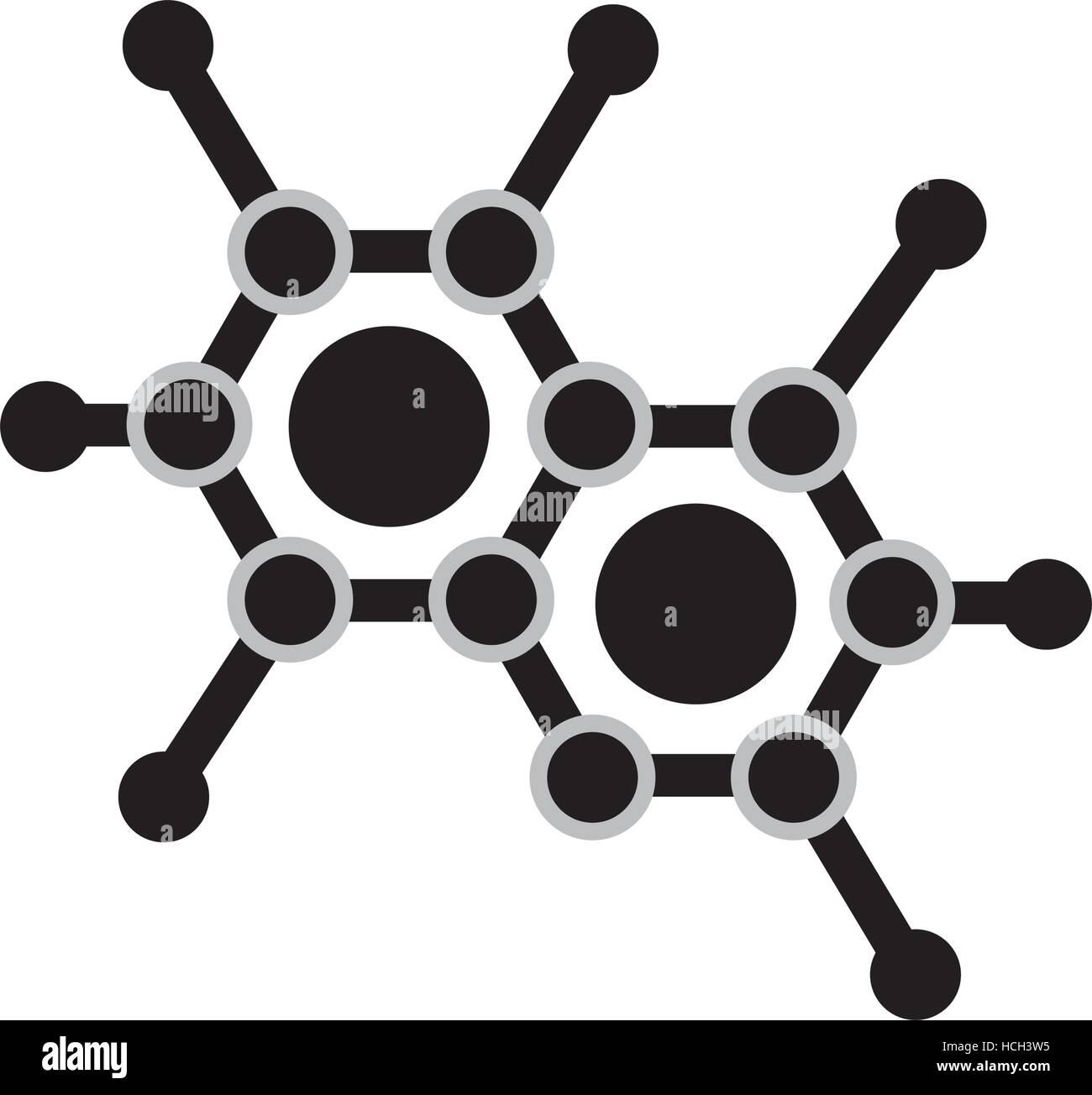 molecule structure isolated icon vector illustration design Stock ...