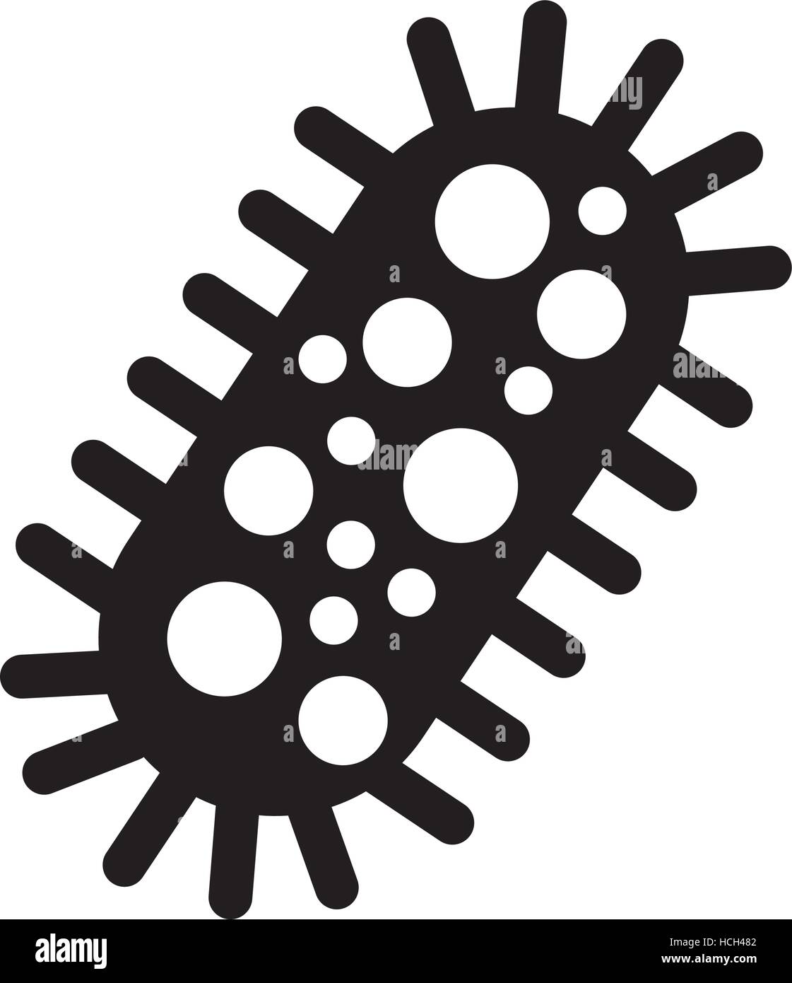 cell structure isolated icon vector illustration design Stock Vector ...