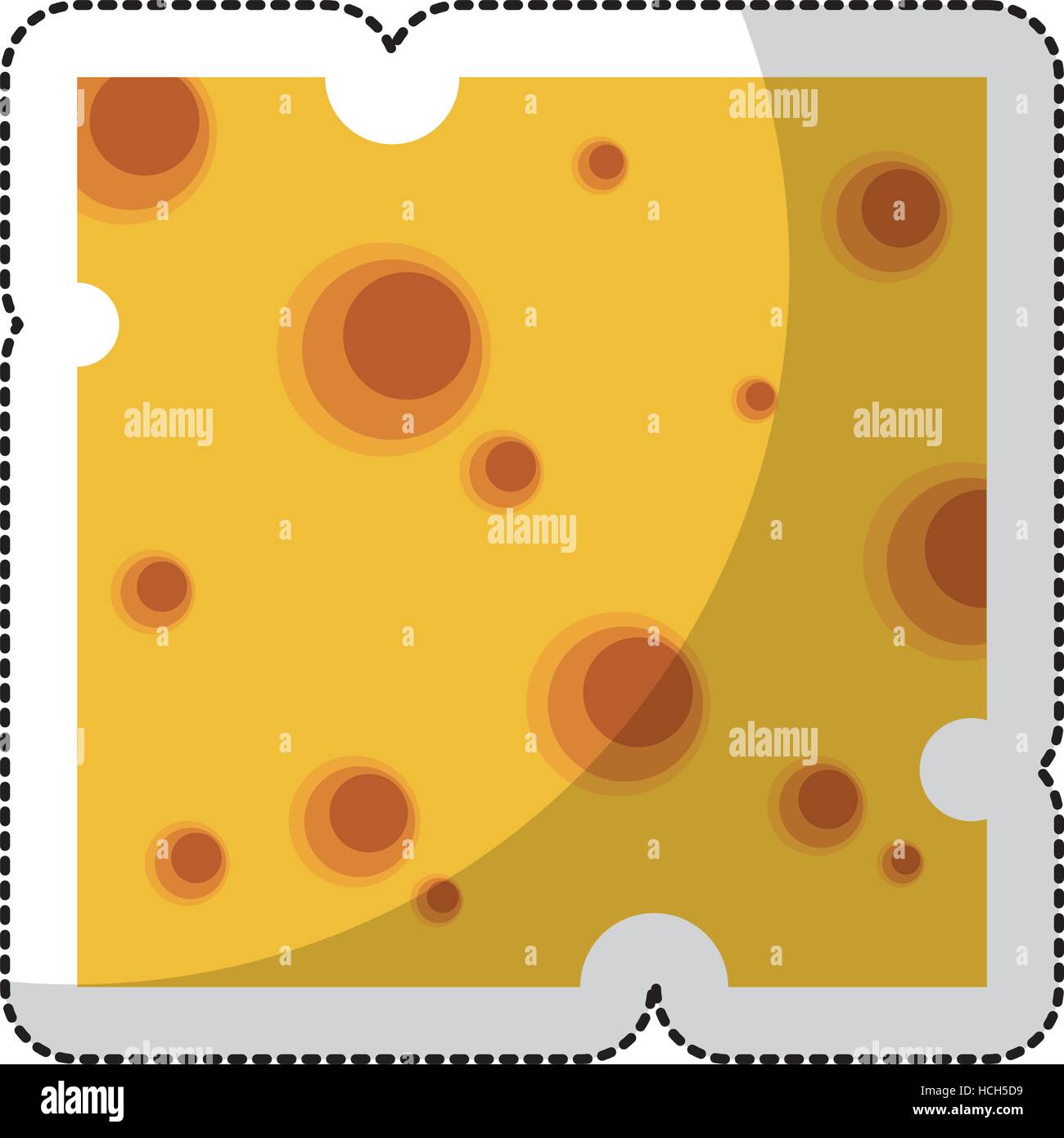 cheese slice isolated icon vector illustration design Stock Vector ...