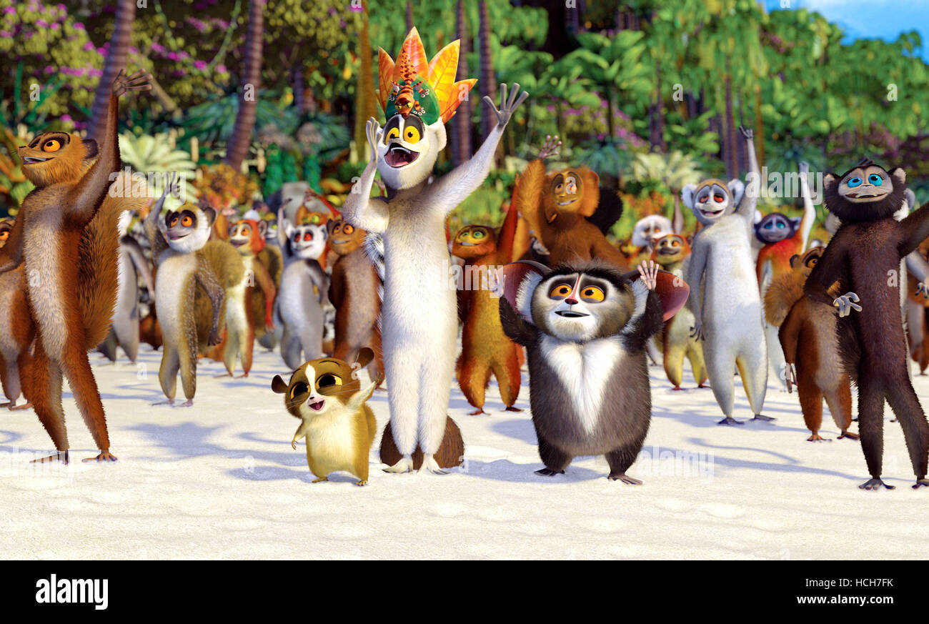 King Julien Maurice And Mort