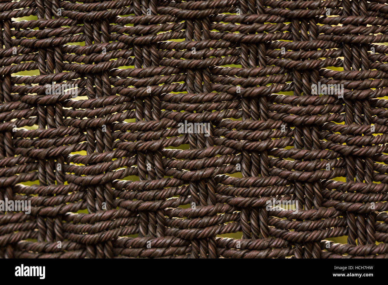 Thick rope weave with three by three pattern Stock Photo - Alamy