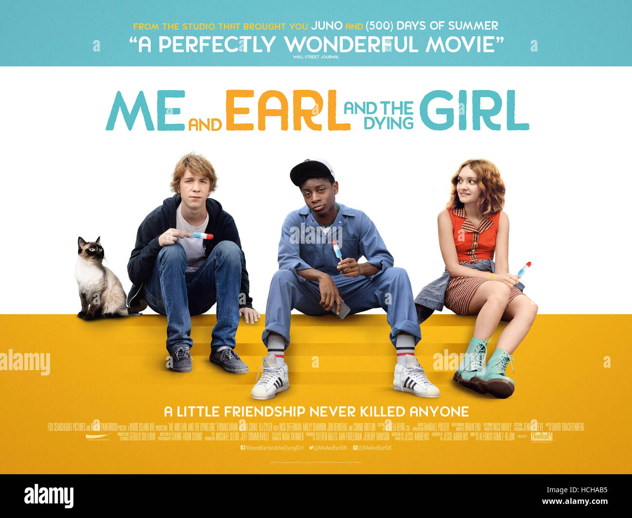 ME AND EARL AND THE DYING GIRL, (aka ME,& EARL & THE DYING GIRL