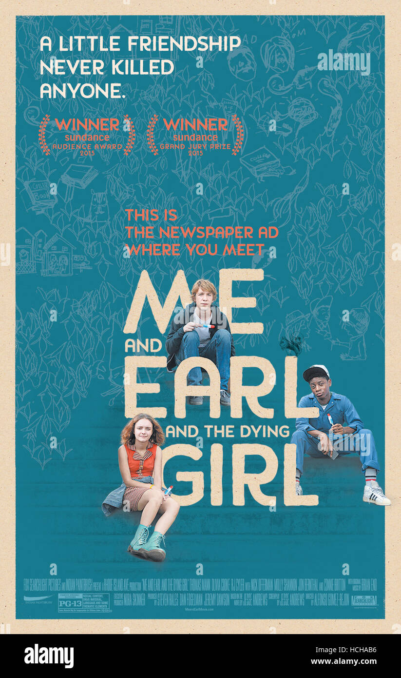 ME AND EARL AND THE DYING GIRL, (aka ME, & EARL & THE DYING GIRL), US