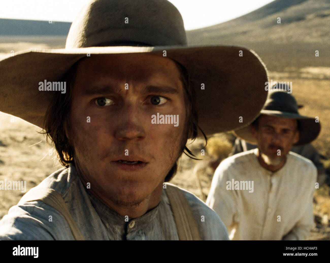 MEEK'S CUTOFF, left Paul Dano, 2010. ©Oscilloscope Pictures/courtesy Everett Collection Stock