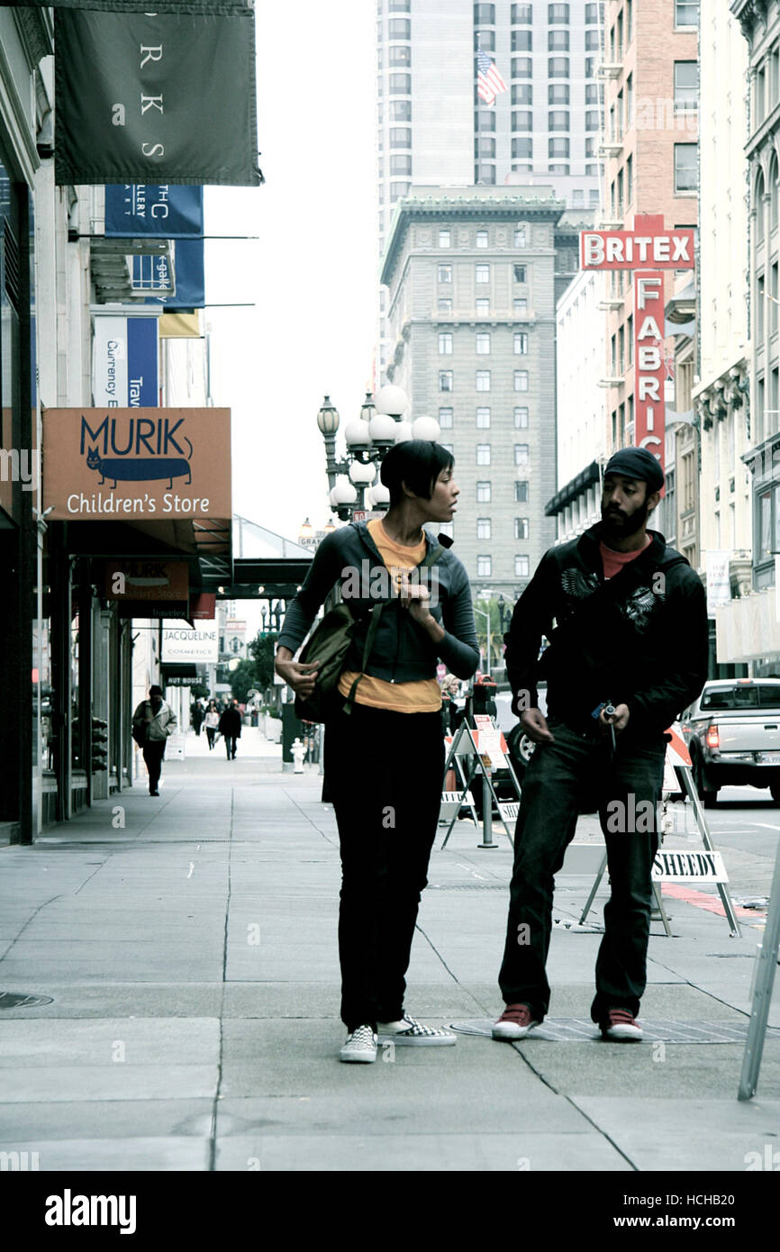 MEDICINE FOR MELANCHOLY, from left Tracey Heggins, Wyatt Cenac, 2008