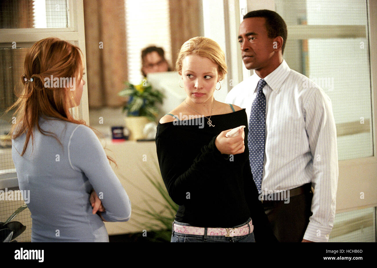MEAN GIRLS, Lindsay Lohan, Rachel McAdams, Tim Meadows, 2004, (c