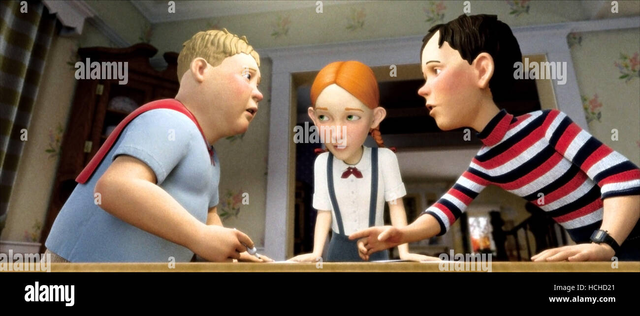 MONSTER HOUSE, Chowder, Jenny, D.J., 2006, (c)Sony Pictures/courtesy