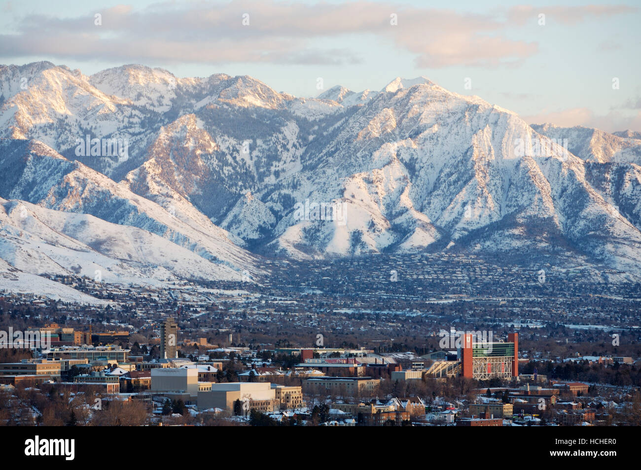Salt Lake City is the home to the university of Utah and the famous ...
