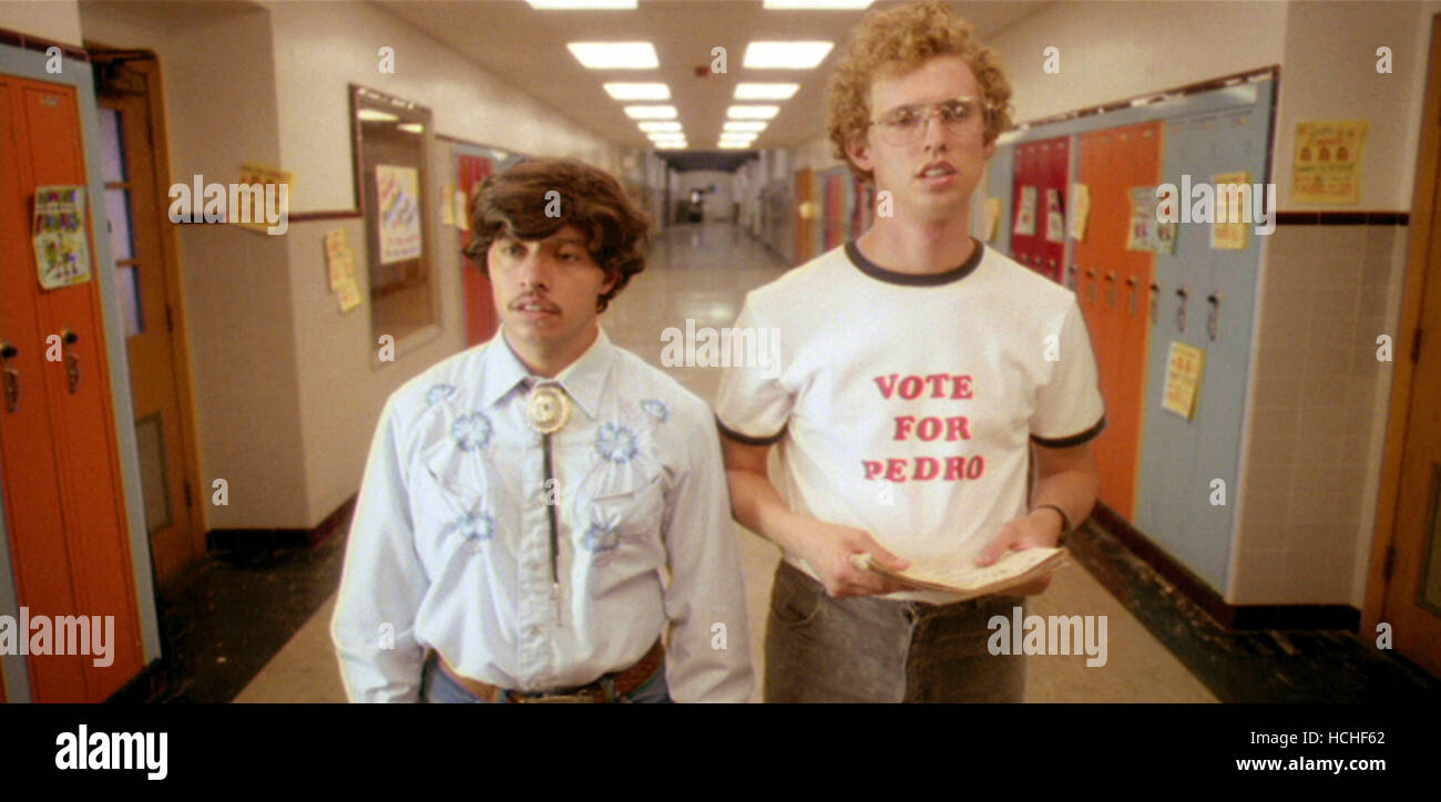 NAPOLEON DYNAMITE, Efren Ramirez, Jon Heder, 2004, (c) Fox Searchlight/courtesy Everett
