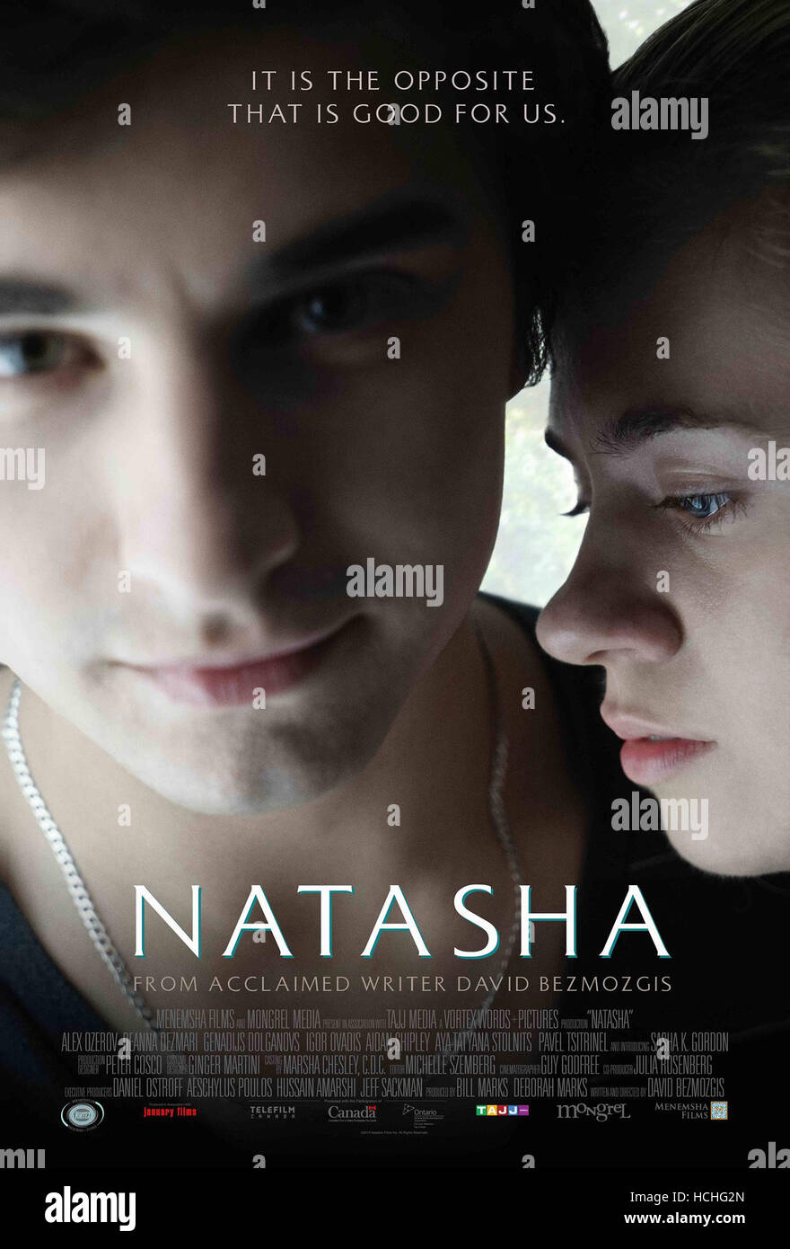 NATASHA, US poster, Alex Ozerov, Sasha K. Gordon, 2015. ©Menemsha