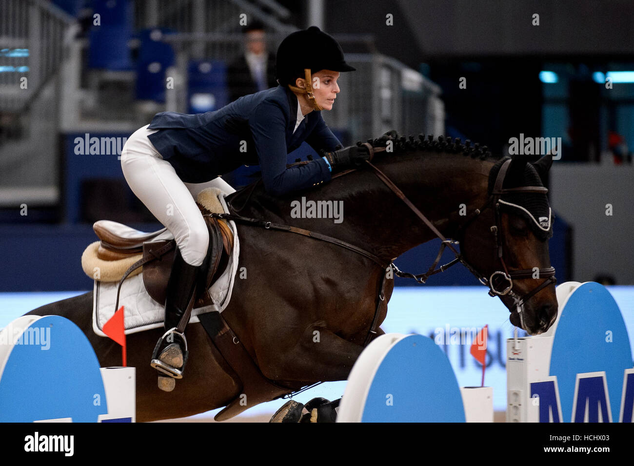 Athina Onassis during Madrid Horse Week  Madrid  25/11/16 Stock Photo