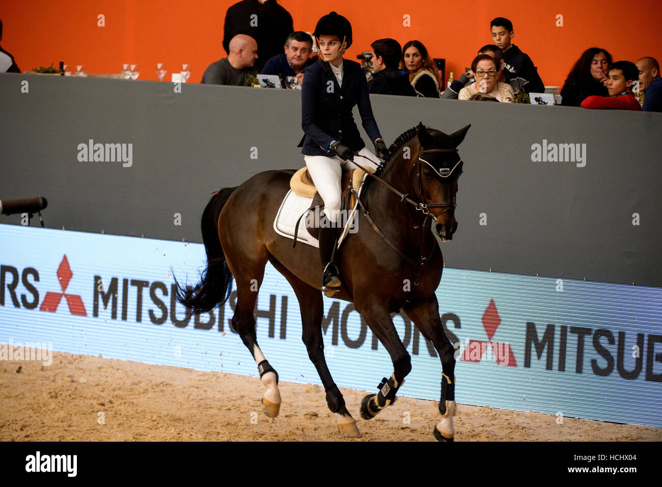 Athina Onassis during Madrid Horse Week  Madrid  25/11/16 Stock Photo