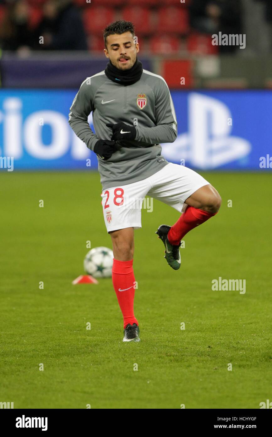 Leverkusen, Germany. 07th Dec, 2016. Corentin Jean AS Monaco In action at  the Champions League Group E Bayer Leverkusen vs. AS Monaco at Bay Arena  Leverkusen, Germany Stock Photo - Alamy