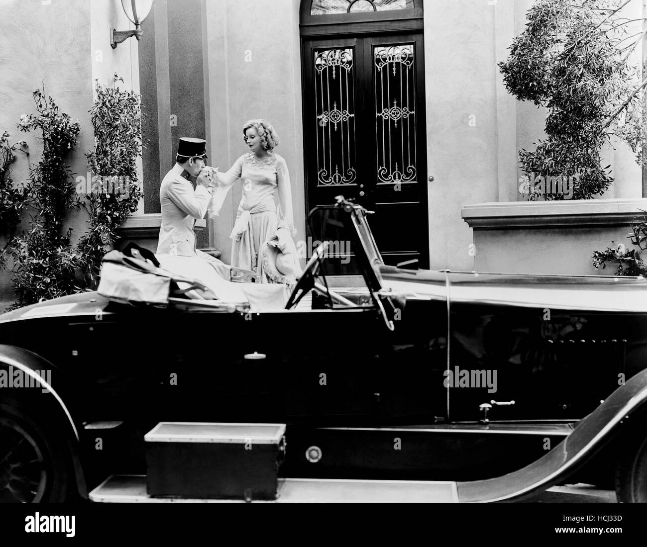 THE MYSTERIOUS LADY, from left: Conrad Nagel, Greta Garbo, 1928 Stock ...