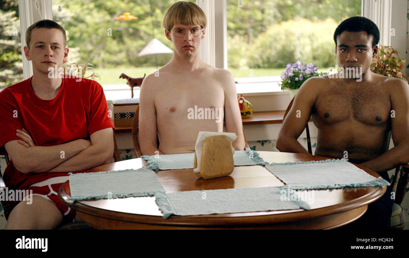 Dominic Drieks MYSTERY TEAM, from left: Dominic Dierkes, D.C. Pierson, Donald Glover ...