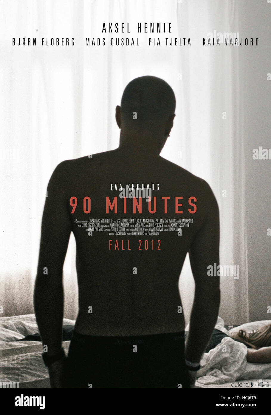 90 MINUTES, (90 MINUTTER), poster art, 2012. ©Euforia Film/Courtesy Everett Collection Stock Photo