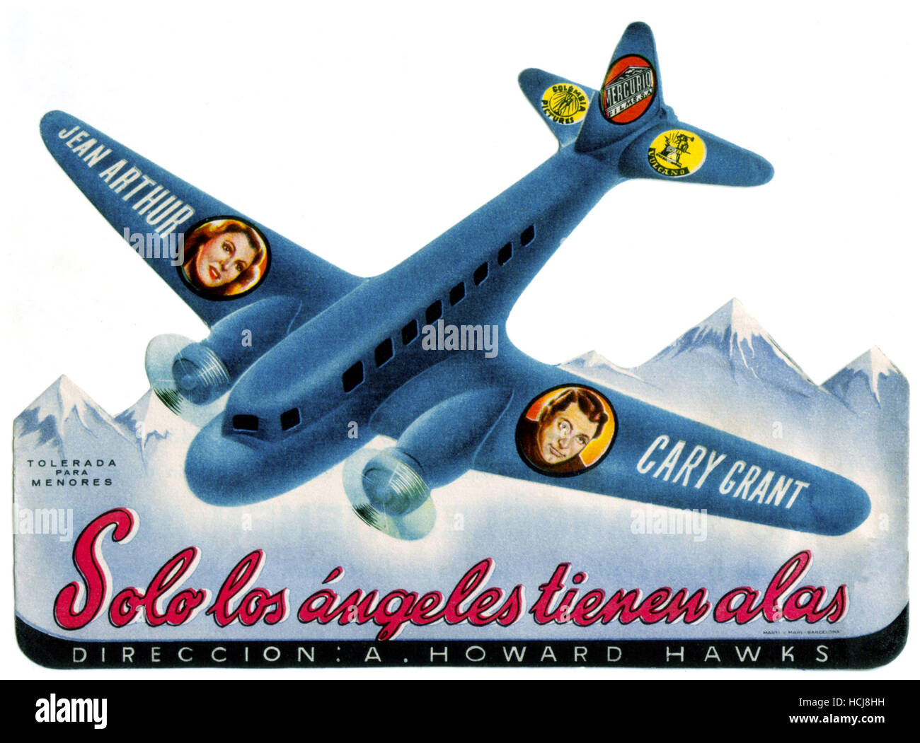 ONLY ANGELS HAVE WINGS (aka SOLO LOS ANGELES TIENEN ALAS), Jean Arthur