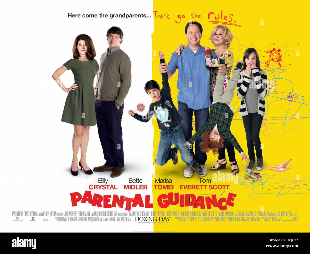 PARENTAL GUIDANCE, British poster art, from left Marisa Tomei, Kyle