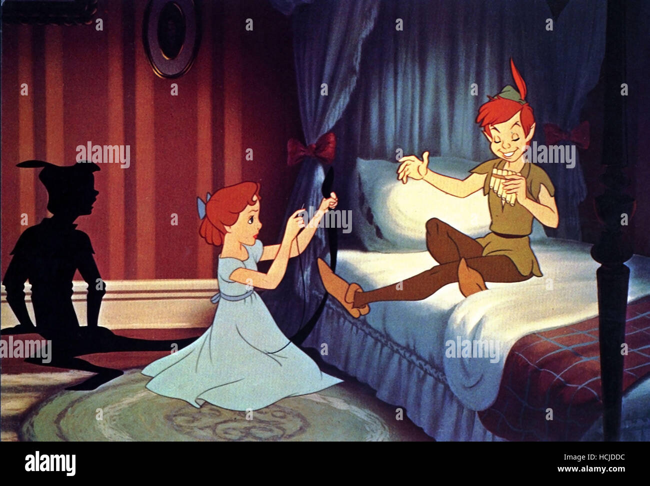 PETER PAN From Left Wendy Darling Peter Pan 1953 Walt Disney PETER PAN From Left Wendy Darling Peter Pan 1953 Walt Disney