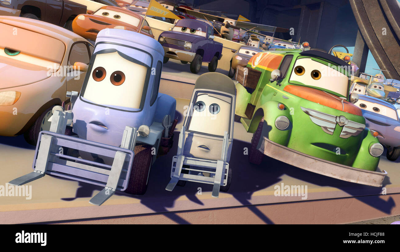 PLANES, from left Dottie (voice Teri Hatcher), Sparky (voice Danny