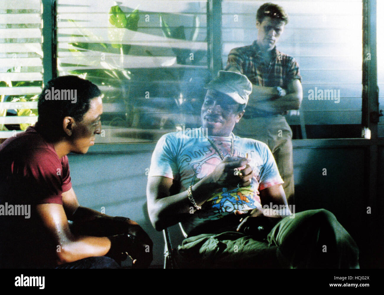 OFF LIMITS, from left Gregory Hines, Keith David, Willem Dafoe, 1988