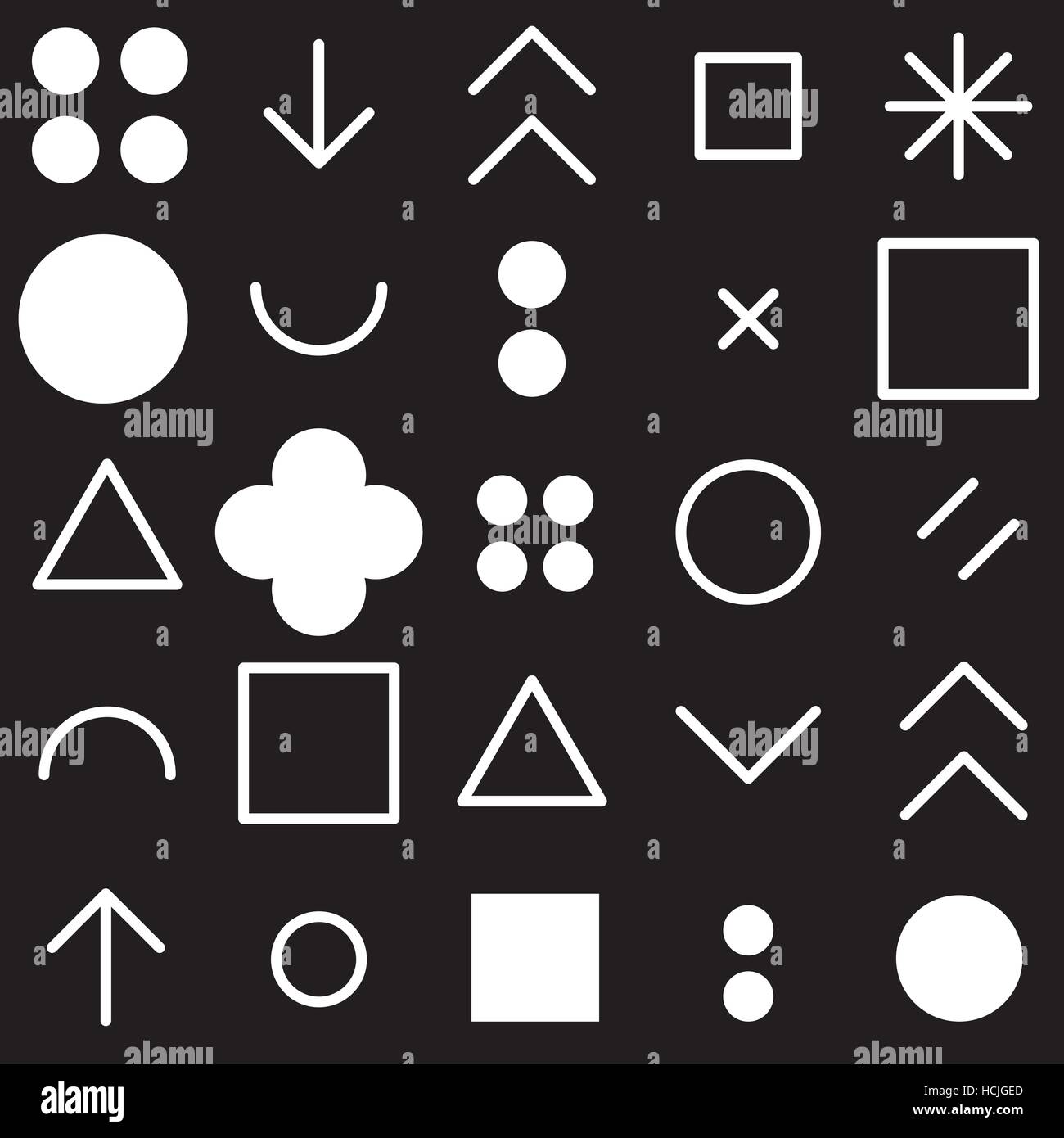 Seamless pattern geometric shapes Stock Vector Image & Art - Alamy