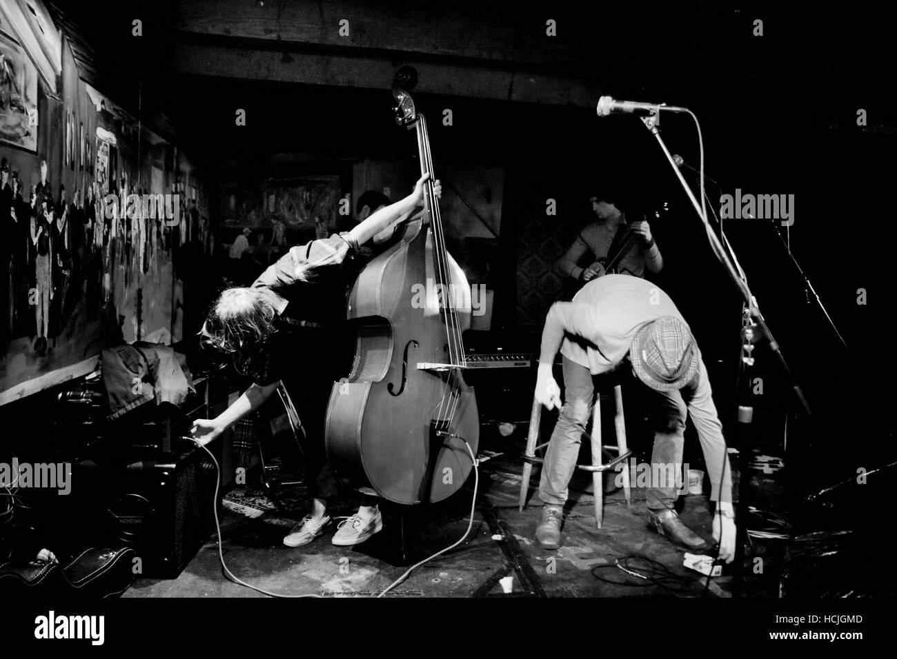 Rock band black and white hi-res stock photography and images - Alamy