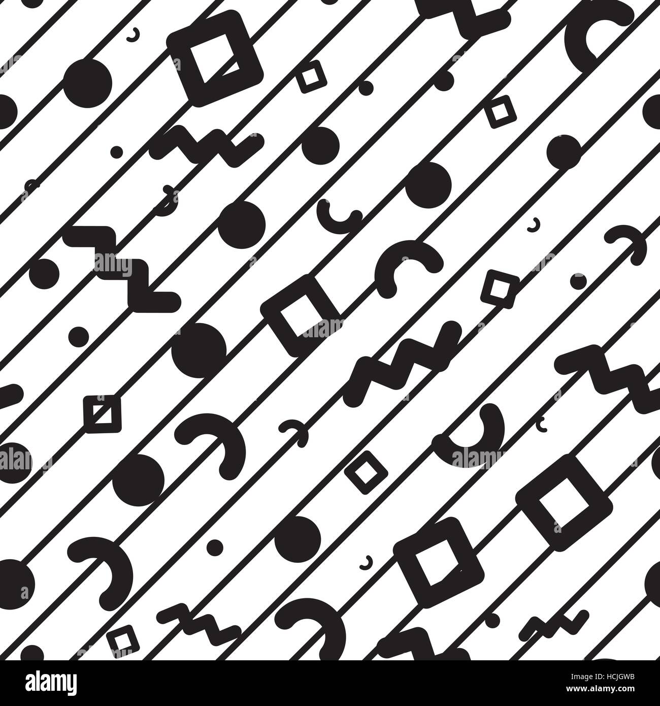 Seamless pattern geometric shapes Stock Vector Image & Art - Alamy