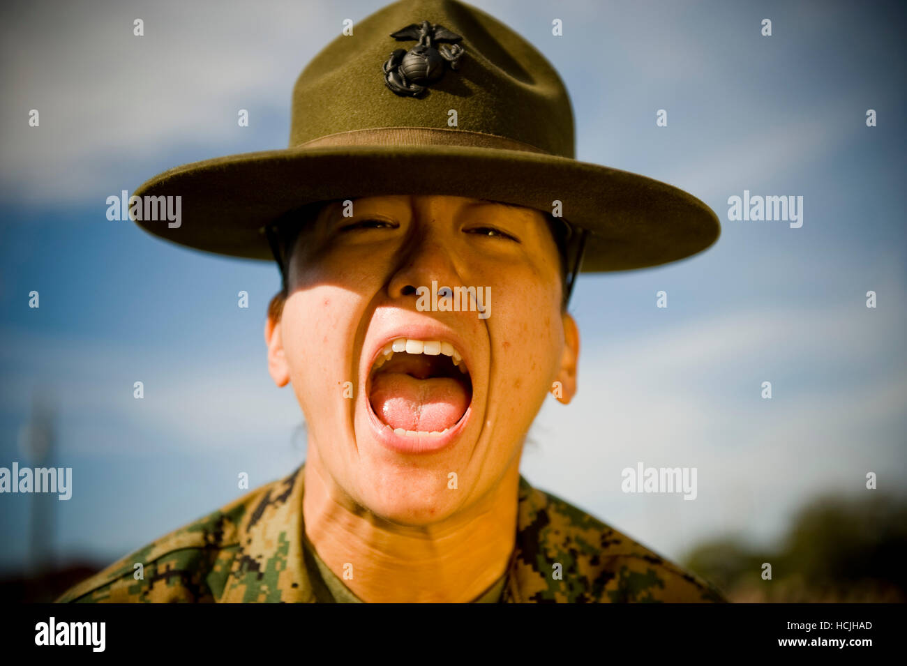 drill sergeant hat