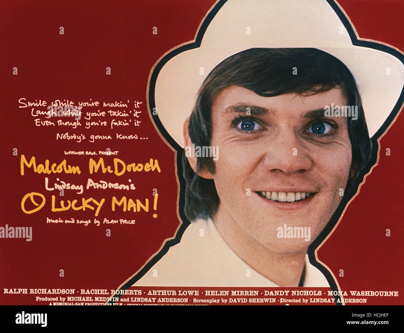 O LUCKY MAN!, Malcolm McDowell, 1973 Stock Photo Alamy