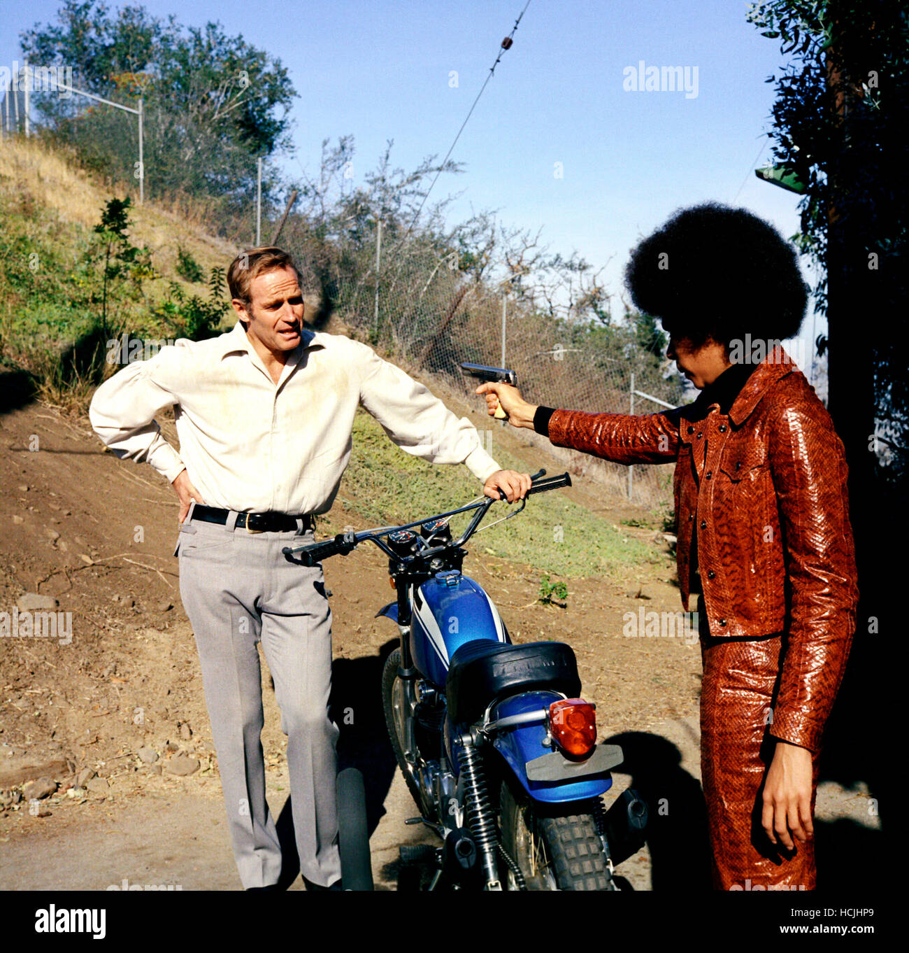 THE OMEGA MAN, Charlton Heston, Rosalind Cash, 1971 Stock Photo - Alamy