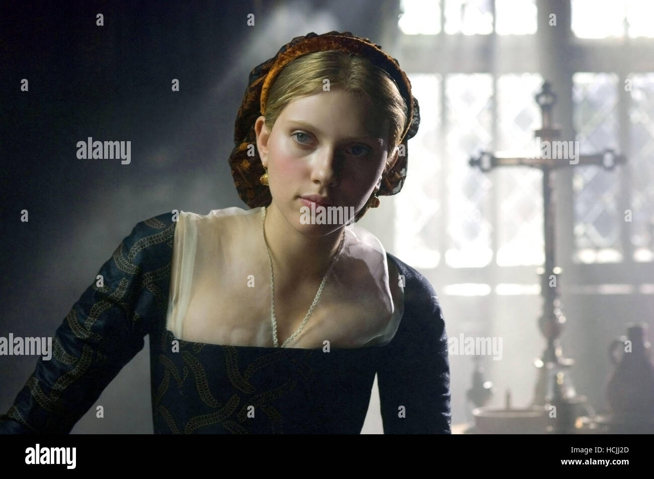 THE OTHER BOLEYN GIRL, Scarlett Johansson as Mary Boleyn, 2008. ©Focus