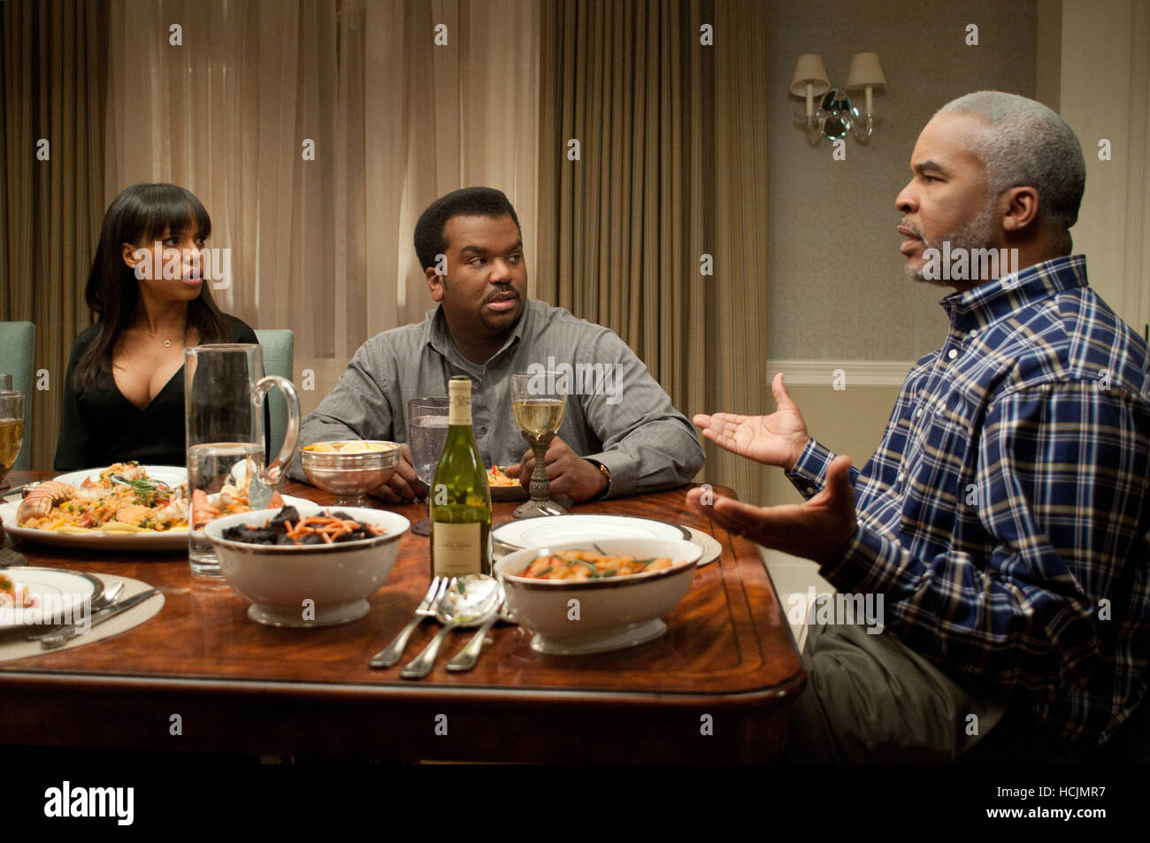 PEEPLES, from left: Kerry Washington, Craig Robinson, David Alan Grier ...