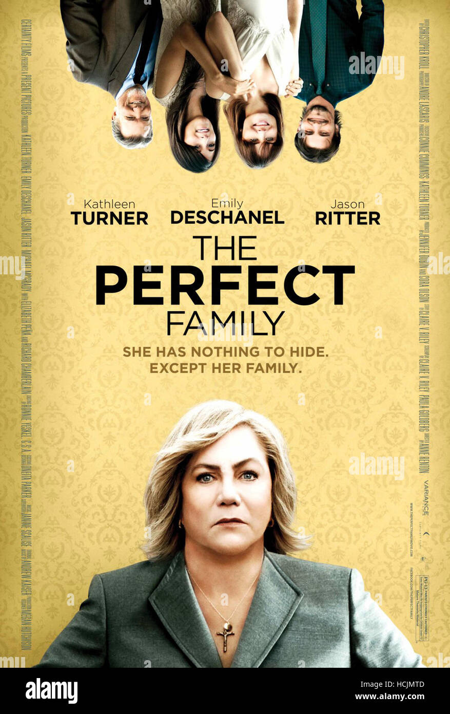 THE PERFECT FAMILY, top lr Michael McGrady, Angelique Cabral, Emily