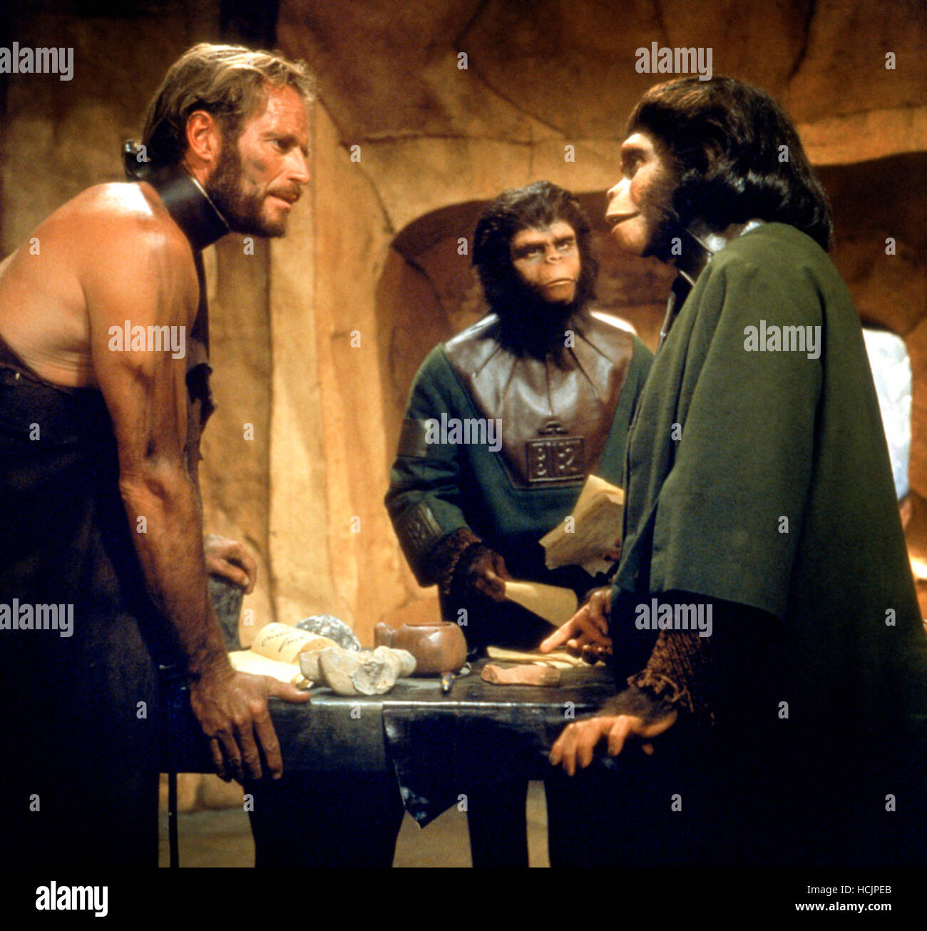 PLANET OF THE APES, Charlton Heston, Roddy McDowall, Kim Hunter, 1968 ...