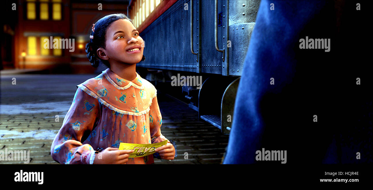 THE POLAR EXPRESS, Holly, 2004, (c) Warner Brothers/courtesy Everett Collection Stock Photo Alamy