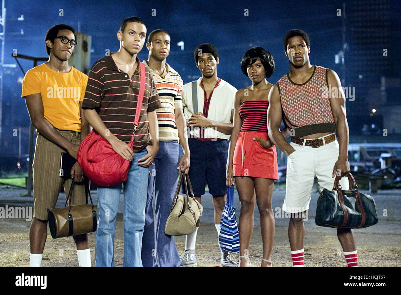 PRIDE, Brandon Fobbs, Evan Ross, Kevin Phillips, Alphonso McAuley, Regine  Nehy, Nate Parker, 2007. ©Lions Gate/courtesy Everett Stock Photo - Alamy, image size:1300x957