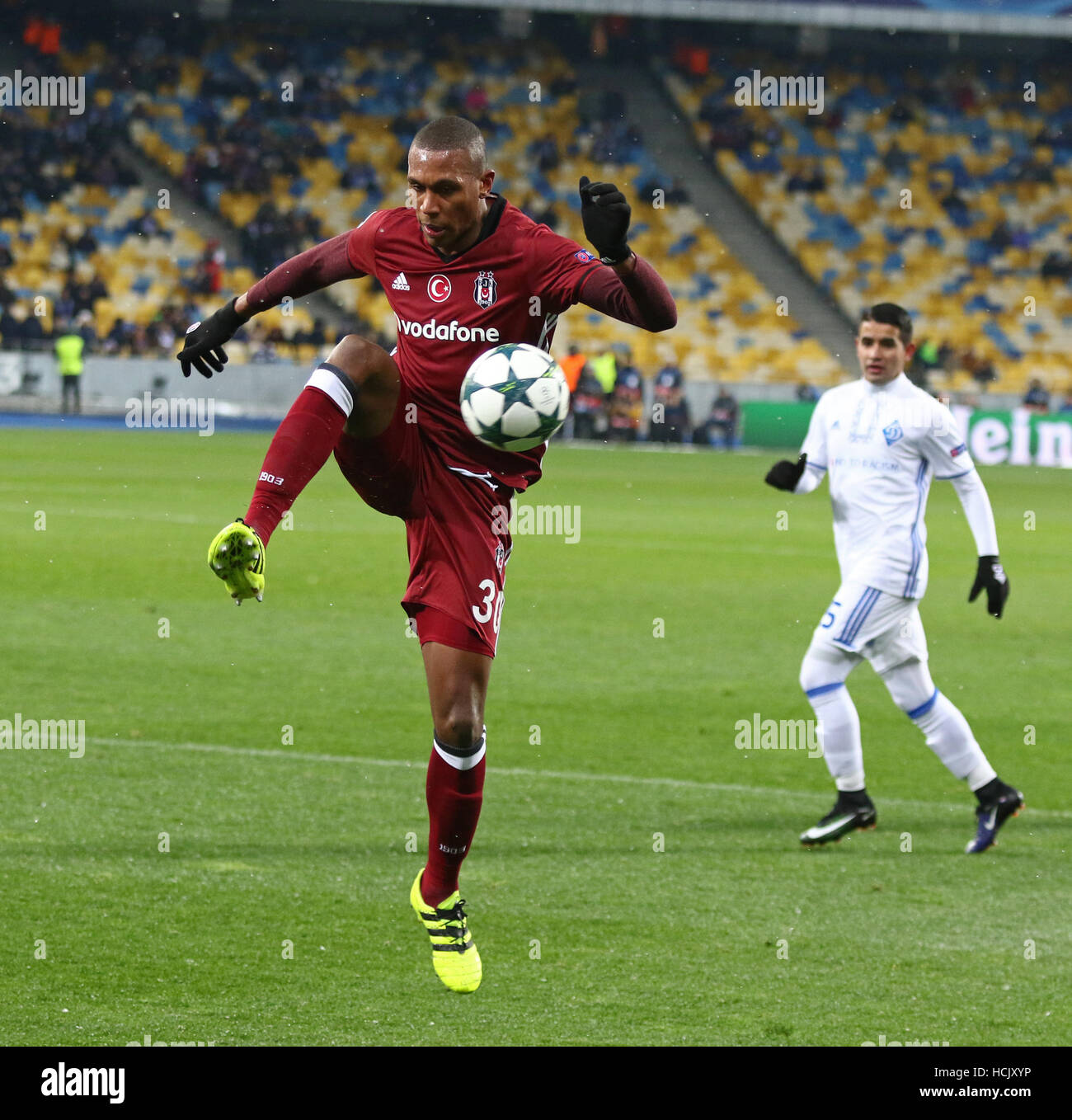 Vincent Aboubakar of Besiktas controls the ball during the Super