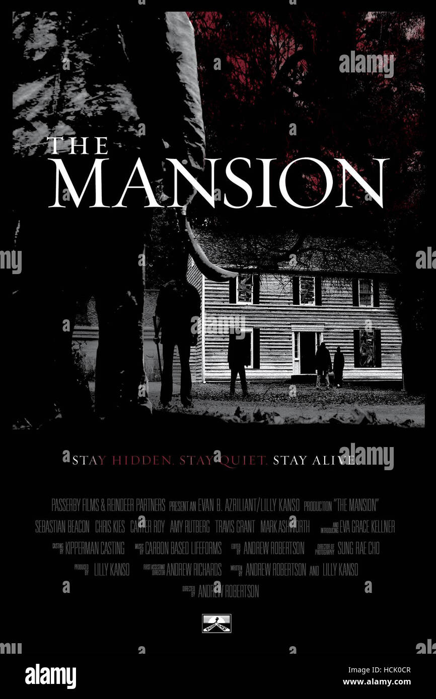 REFUGE, (aka THE MANSION), international poster art, 2013 Stock Photo ...