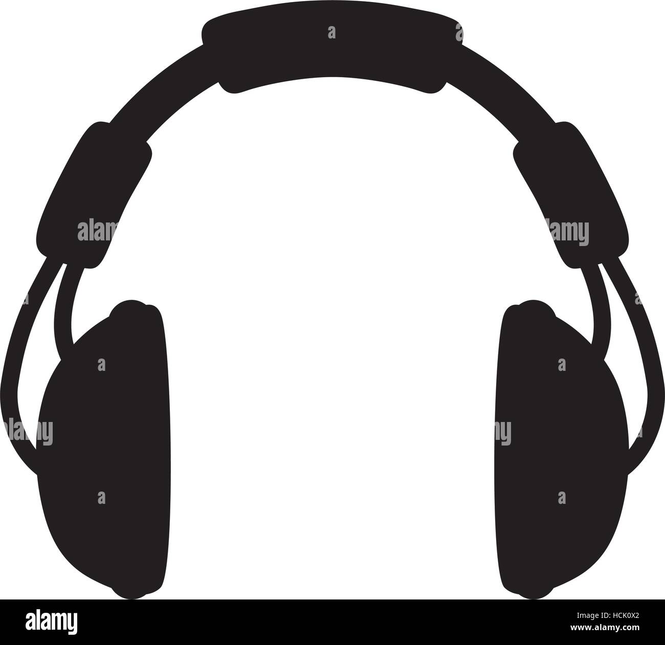 Music headphones device Stock Vector Image & Art - Alamy
